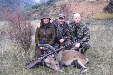 beceite ibex trophy danish hunter